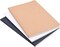 Set of 3 A5 Dotted Notebook/Travel Journal - 5.5 x 8.25 Dot Grid Paper for Bullet Notes Journaling, Total 120 Sheets